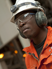 Portrait of Process Engineer at Cement Plant